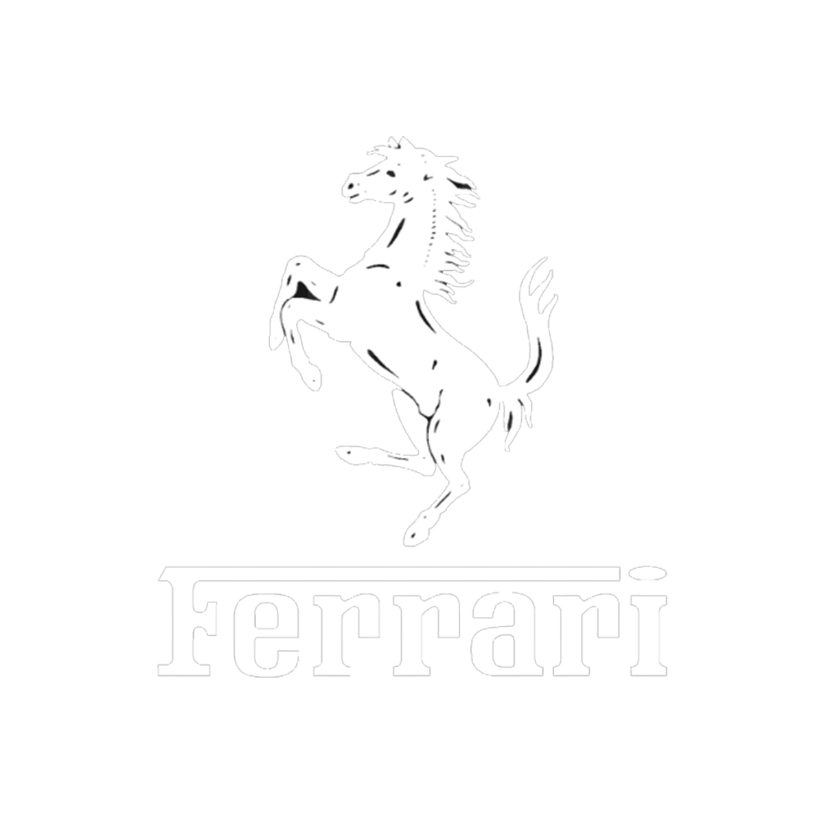 Ferrari white