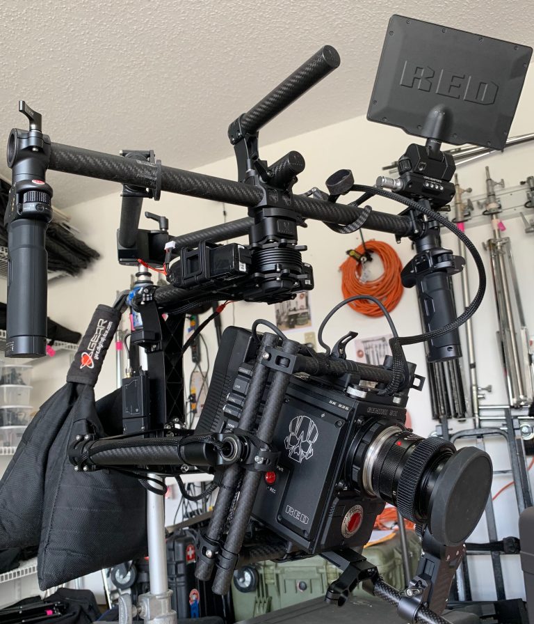 Red Weapon Digital Cinema Camera, DSMC2, Movi M15 Gimbal