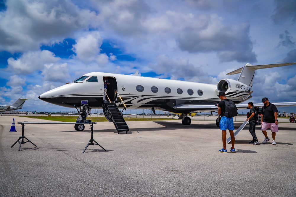 Global Filmz Private Jet Rental for Video Production & Photo Shoots