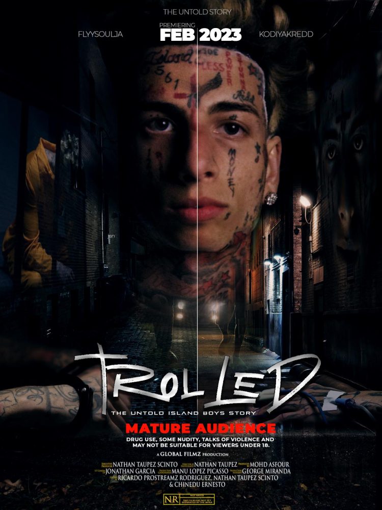 Trolled, Island Boys. documentary, docuseries, movie poster, film poster